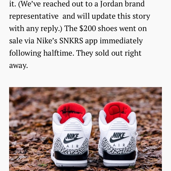 Justin Timberlake SB Halftime AirJordan - Picture 1 of 4